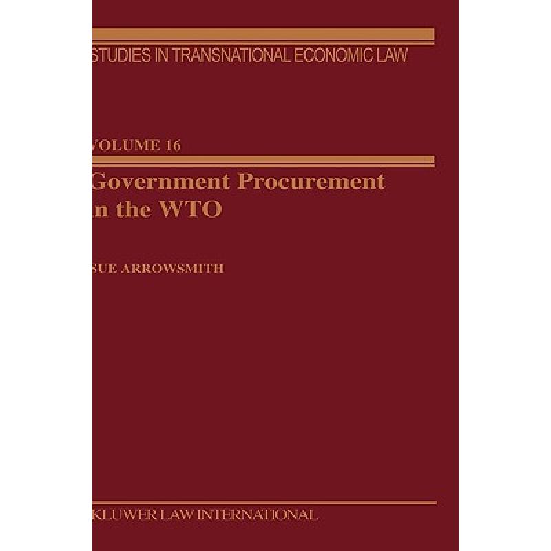 预订 Government Procurement in the Wto [9789041198846]