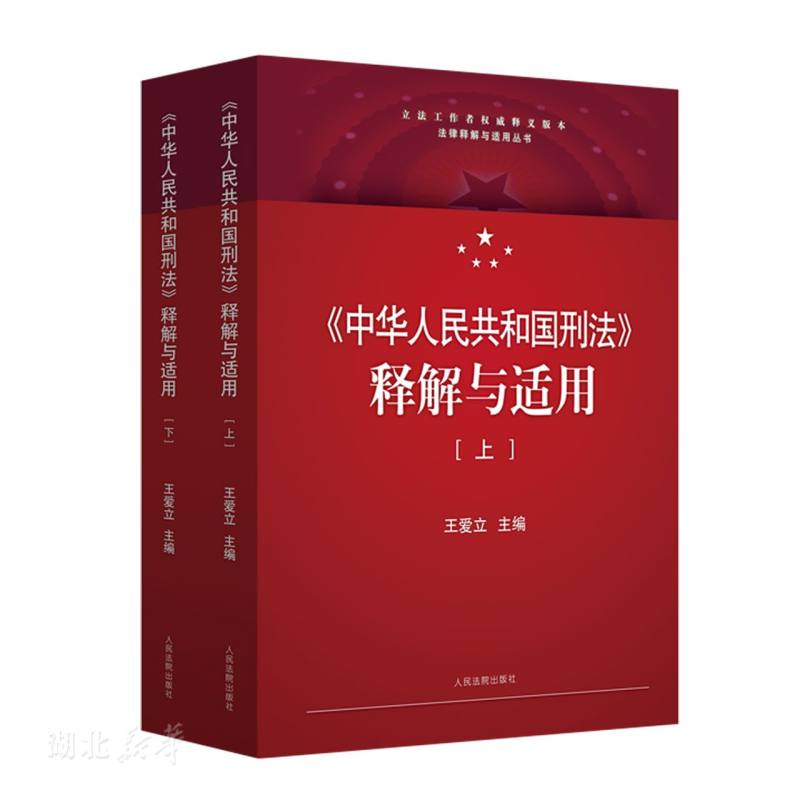 新华正版《中华人民共和国刑法》释解与适用 王爱立著 人民法院出版社 法律　 图书籍
