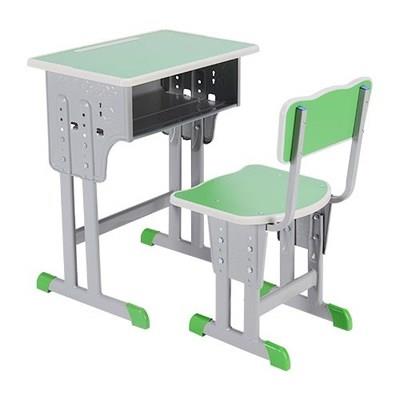 简易儿童桌桌书桌宿舍课桌带椅子辅导班小学生中学板凳课桌椅
