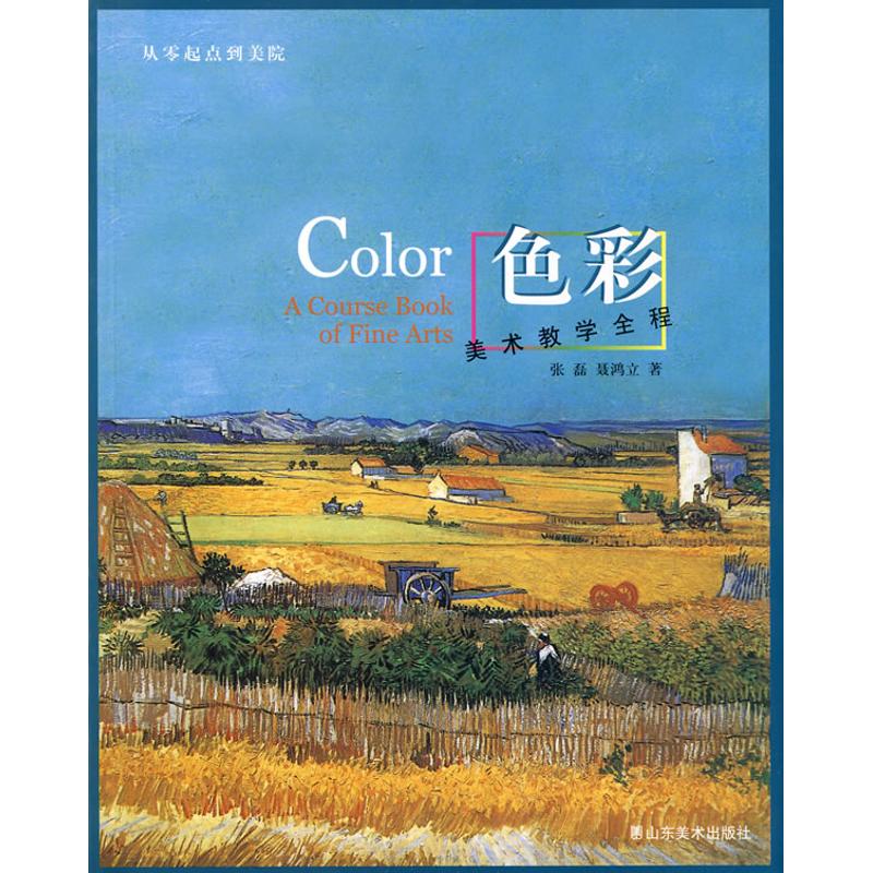 美术教学全程/色彩 张磊，聂鸿立 著 著作 美术理论 艺术 山东美术出版社 图书