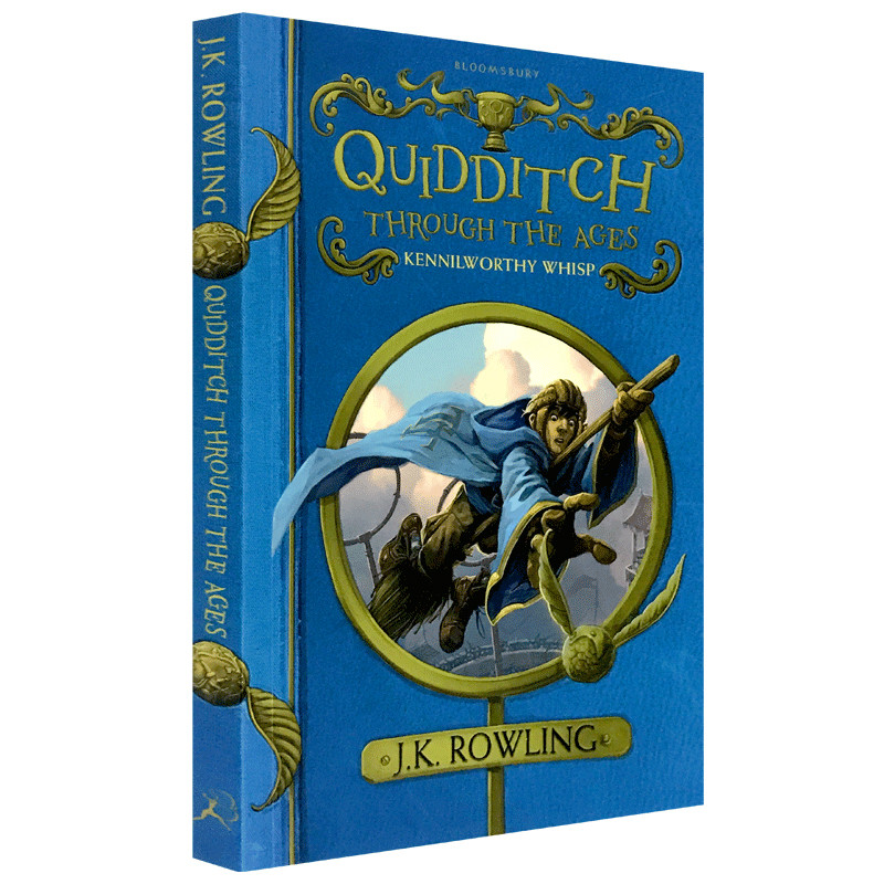 神奇的魁地奇球 Quidditch Through the Ages 哈利波特外传 Bloomsbury  J.K. 罗琳 英文原版儿童科幻小说文学英文进口读物