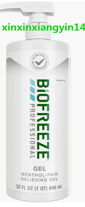 Biofreeze Pain Relief Gel， 32 oz. Pump， Colorless (Packag