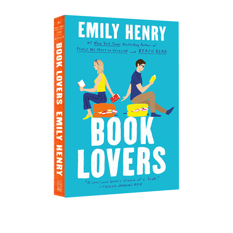 北美晋江文学 Book Lovers 阅读爱好者 Emily Henry 两人相遇浪漫喜剧爱情小说 英文原版