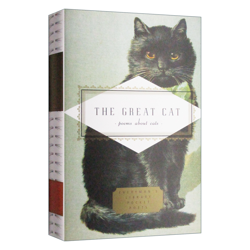 英文原版 The Great Cat 猫咪诗歌选集 人人图书馆诗选 精装 英文版 进口英语原版书籍