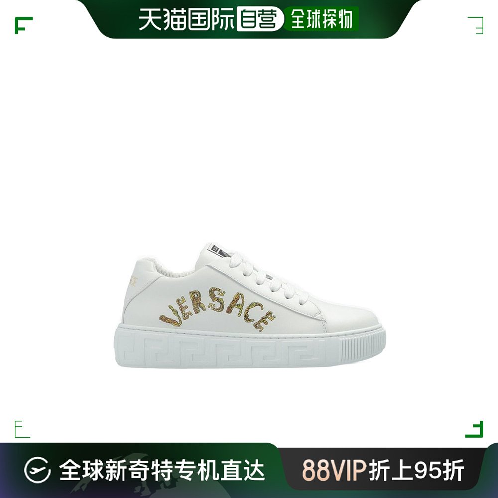 香港直邮潮奢 Versace 范思哲 女童 圆头运动鞋童鞋 10079551A086