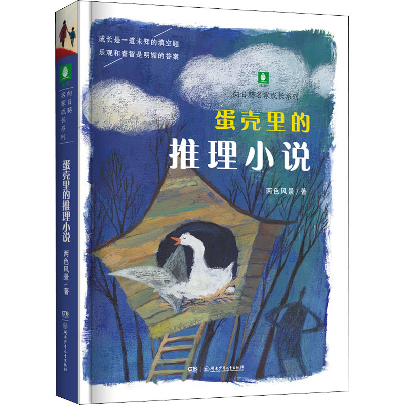 正版 蛋壳里的推理小说 两色风景 湖南少年儿童出版社 97875562585 可开票