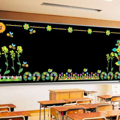 新学期开学黑板报装饰小学一年级环创材料布置教室班级文化墙贴纸