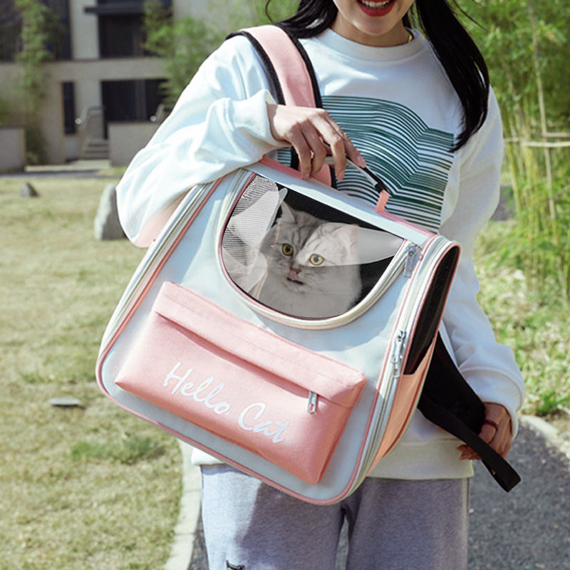 猫包便携宠物双肩包新款外出猫猫外出便携式透气大容量宠物背包