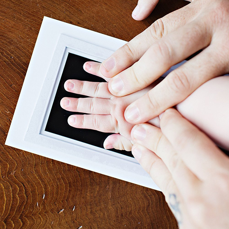 宝宝印泥婴儿手足印新生儿手脚印 安全环保免接触一次性 免洗印台
