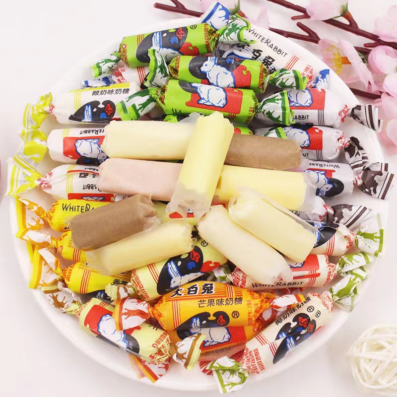 上海大白兔奶糖生日情人圣诞万圣节年货儿童糖果批发礼物零食喜糖