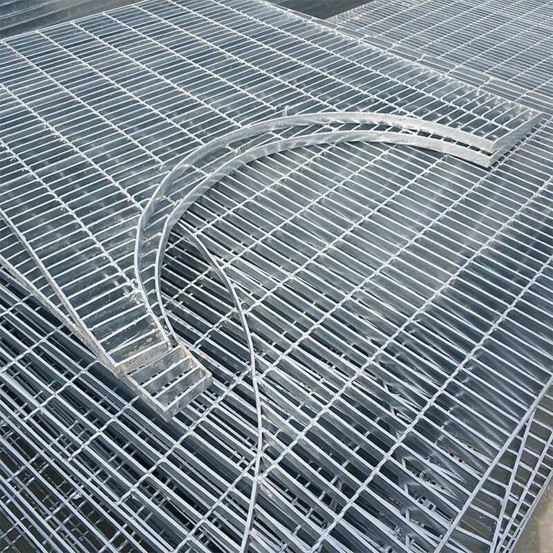 河北衡水齿防滑形镀锌钢格板钢结构平台热镀锌格栅板Q235网格栅板