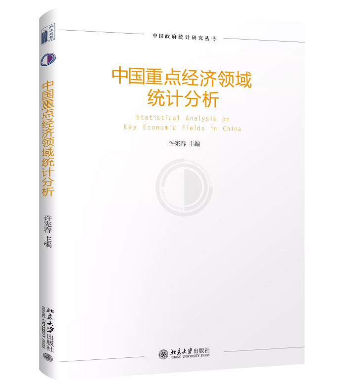 正版现货 中国重点经济领域统计分析 许宪春主编 北京大学出版社9787301294796