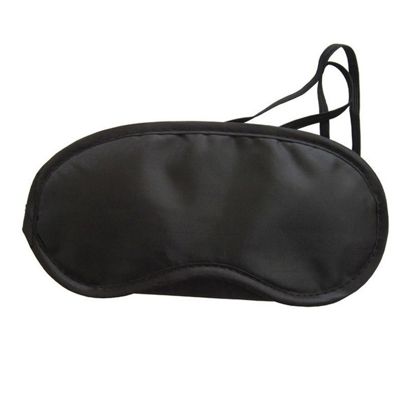 眼罩 拓展培训活动密室游戏眼罩 睡眠遮光黑色一次性简易纯色眼罩