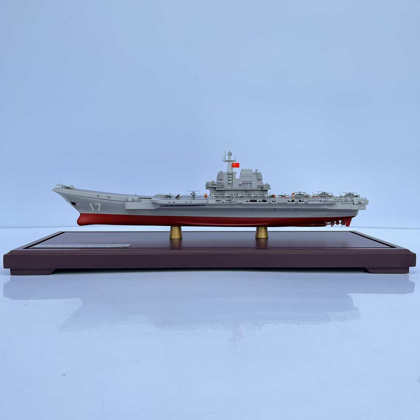 新款山东号航母作战平台模型仿真合金模型摆件成品航母山东舰模型