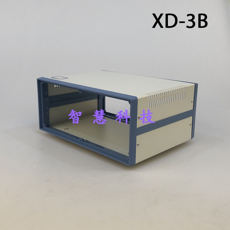 仪器仪表金属机箱塑料框冷轧箱铝外壳  配面板 XD-3：110*250*190