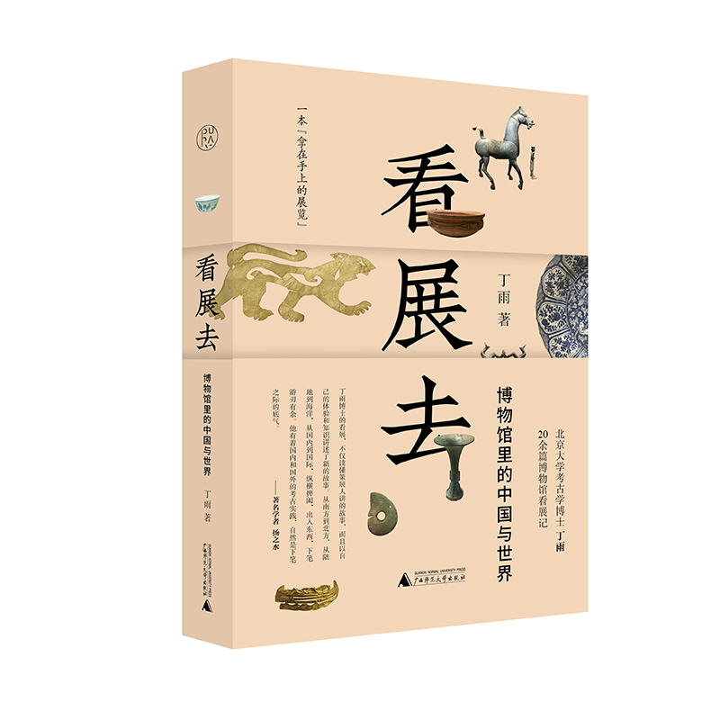 正版 2022新书 纯粹 看展 博物馆里的中国与世界 丁雨 ，20余篇博物馆看展记 300余幅精美图片 广西师范大学出版社 9787559848208