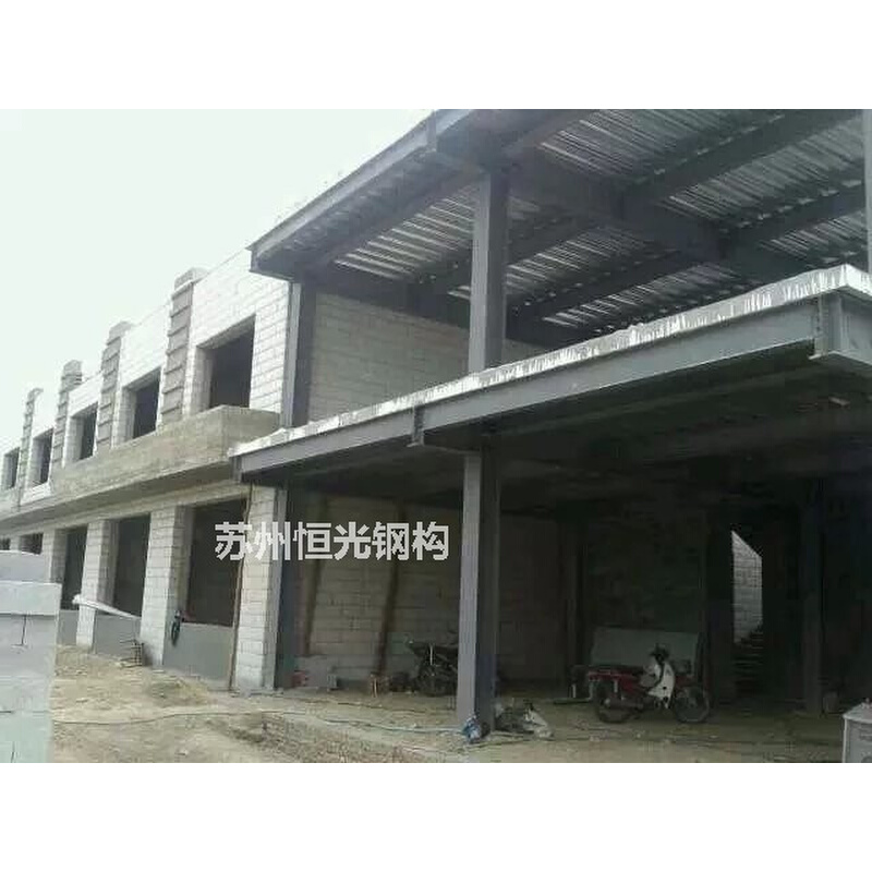 苏州阳光房钢结构加二层钢结构平台厂苏州钢结构楼梯