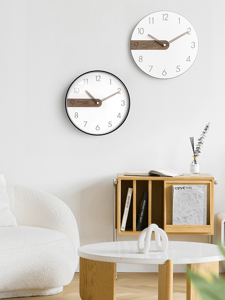 时尚网红艺术创意大气钟表挂钟墙面客厅家用现代简约北欧轻奢装饰