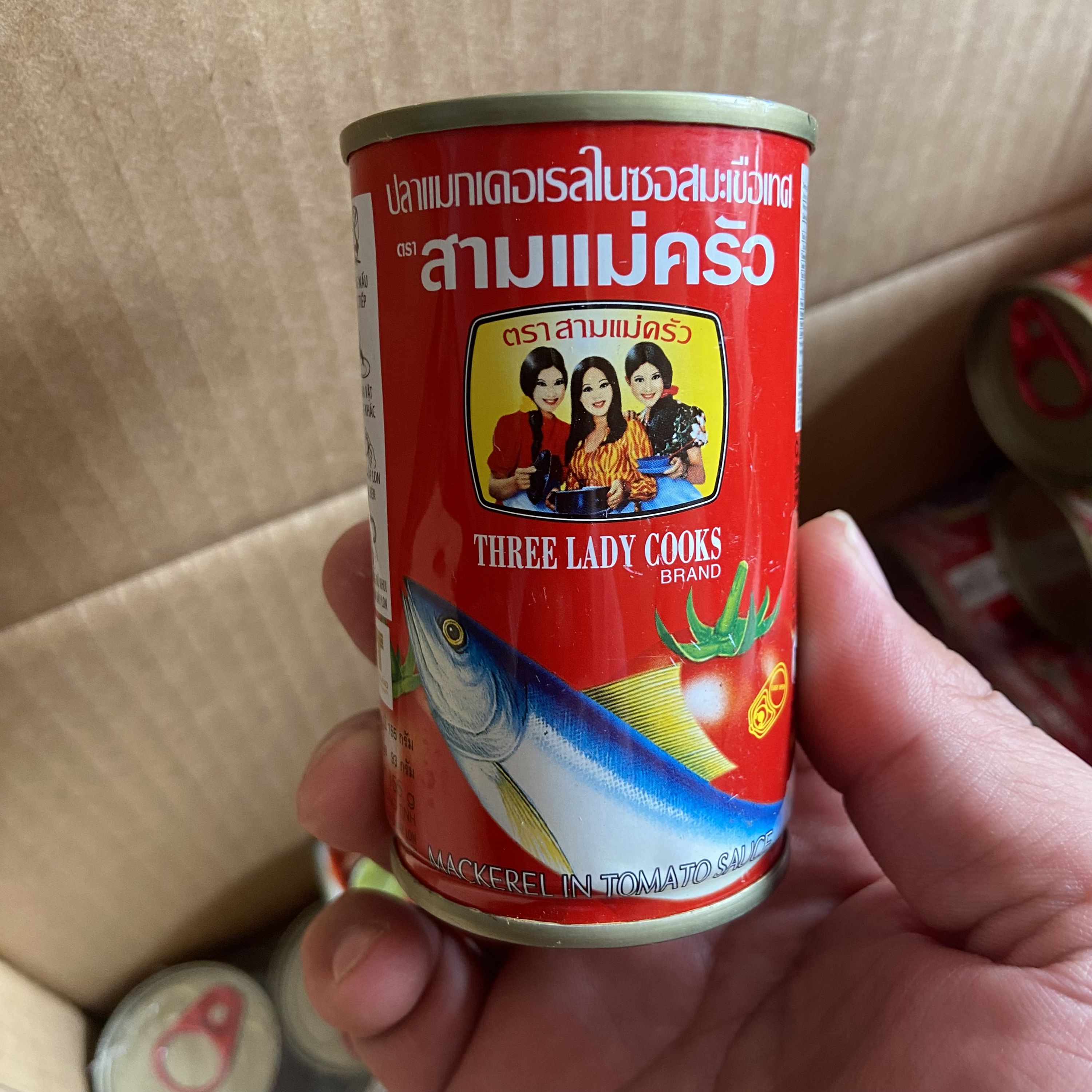 代购 越南三美鱼罐头东南亚泰国风味155克番茄鱼罐头
