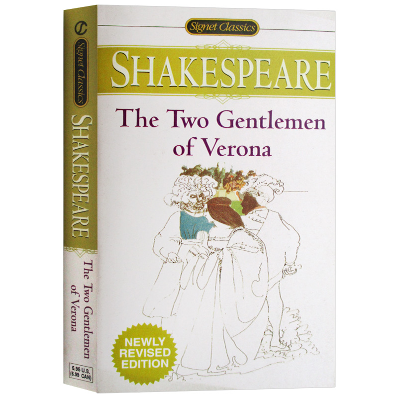 维洛那二绅士 The Two Gentlemen of Verona 英文原版戏剧 莎士比亚早期喜剧 经典英国文学 原版进口书 Shakespeare 威廉莎士比亚