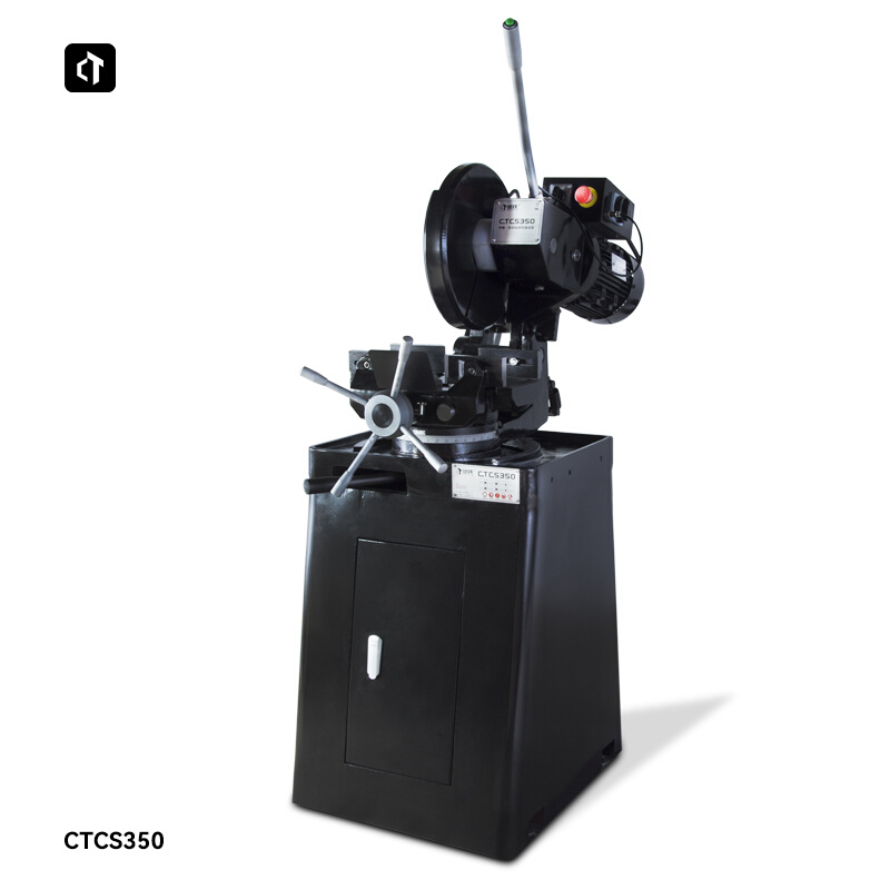 新品呲铁CTCS350金属切割机圆锯机水切机锯床型材切割机大功率切