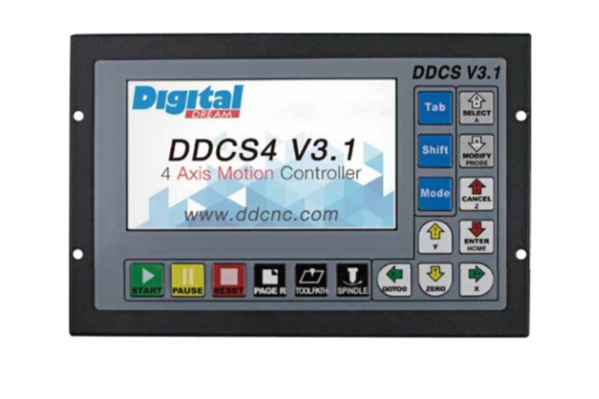 全新正品4轴DDCSV3.1脱机控制板雕刻机G代码控制板数控雕刻机