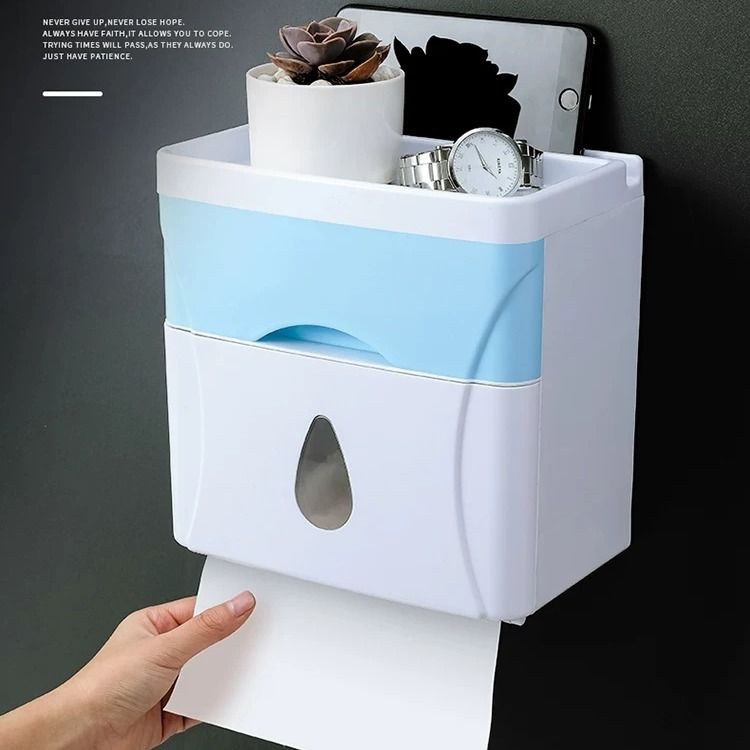 手纸盒卫生间厕所纸巾盒厕纸盒卫生间置物架【预售：4月27日发完