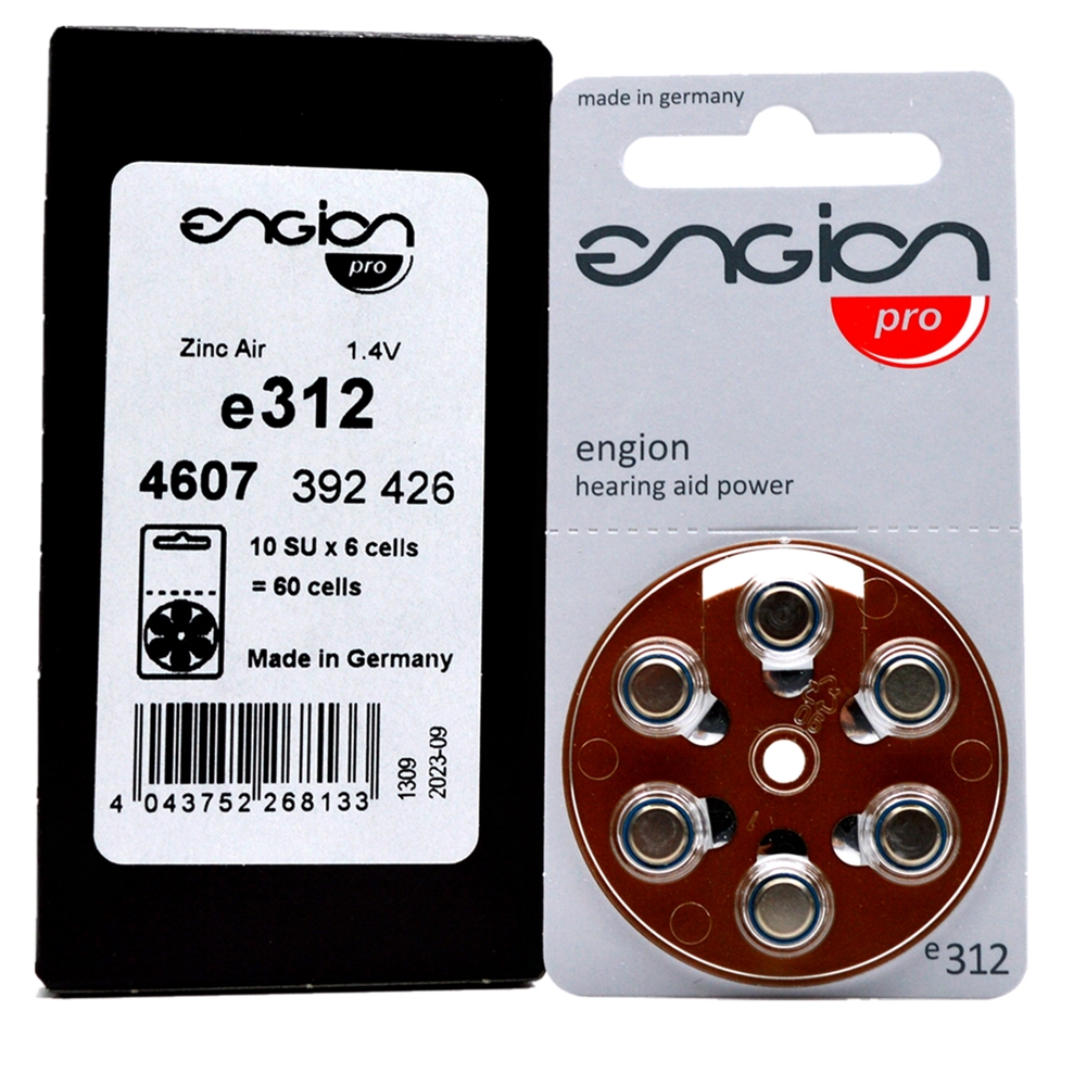 引擎engion助听器电池E10/E312/E13/E675 德国进口 瑞声达 聋人