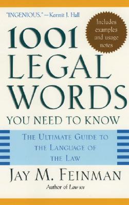 英文原版 你必须知道的1001个法律词汇 牛津大学出版社 1001 Legal Words You Need to Know