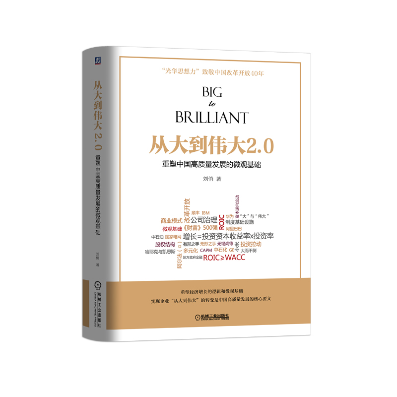 当当网 从大到伟大2.0：重塑中国高质量发展的微观基础 经济 中国经济中国经济史 机械工业出版社 正版书籍