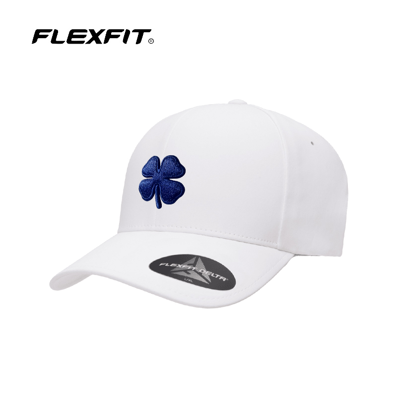 FLEXFIT 全封闭可调节四叶草帽子科技面料棒球帽大头围轻薄鸭舌帽