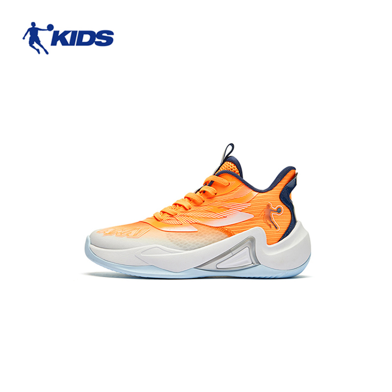 商场同款中国乔丹男童篮球鞋专业训练2024夏季新款透气儿童运动鞋