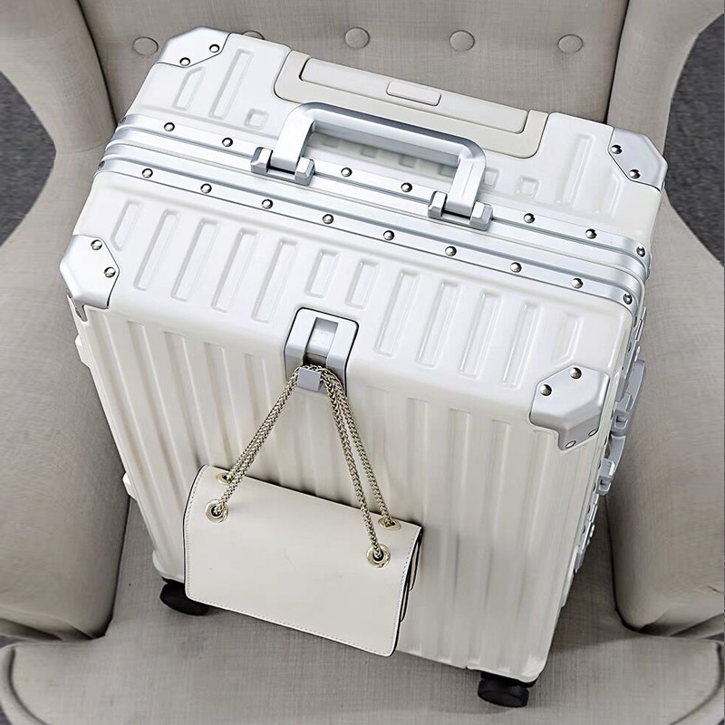 玖索铝框行李箱女大容量24寸拉杆箱万向轮28旅行箱子男26登机箱20