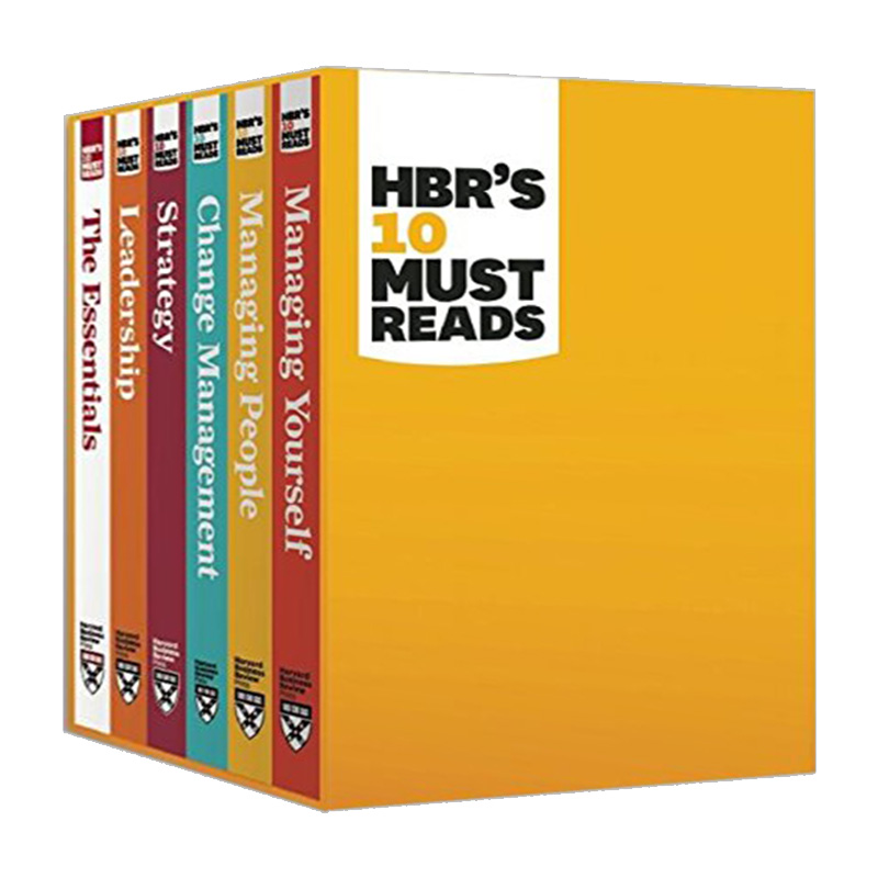哈佛商业评论六册套装 英文原版 HBR's 10 Must Reads Boxed Set 6 Books 企业管理 经管 英文版进口原版英语书籍