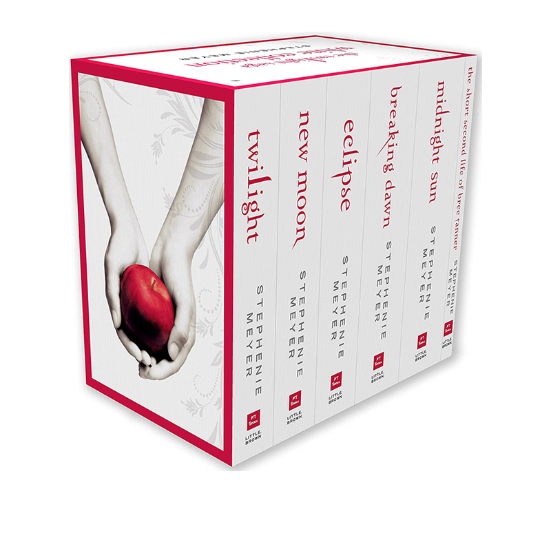 英文原版 The Twilight Saga White Collection 暮光之城白色系列 Stephenie Meyer 浪漫爱情生活故事科幻小说
