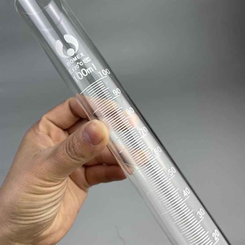 网红石油密度量筒100ml玻璃量筒抗乳化破乳化量筒抗泡沫量筒32×2