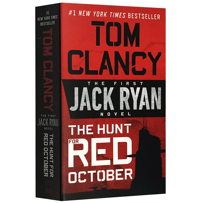 【预售】英文原版 The Hunt for Red October猎杀红十月号 好莱坞电影原著军事反恐谍战冒险小说文学书籍