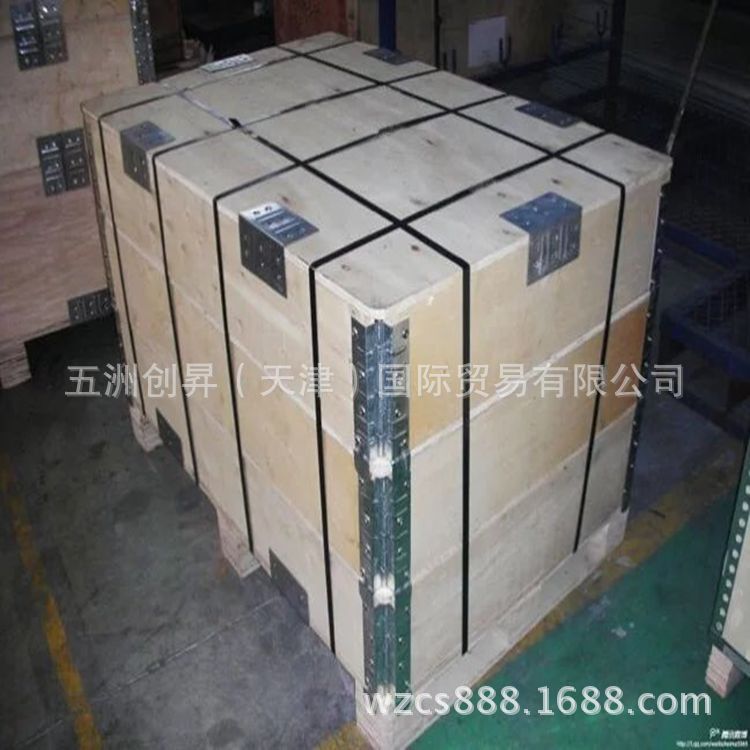 新品天津围板箱木箱 木箱包装 木包装箱 钢边卡扣箱 物流周转箱封