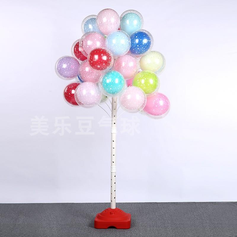 地推气球陈列树架展架圆型展示树架气球路引立柱气球装饰婚礼气球
