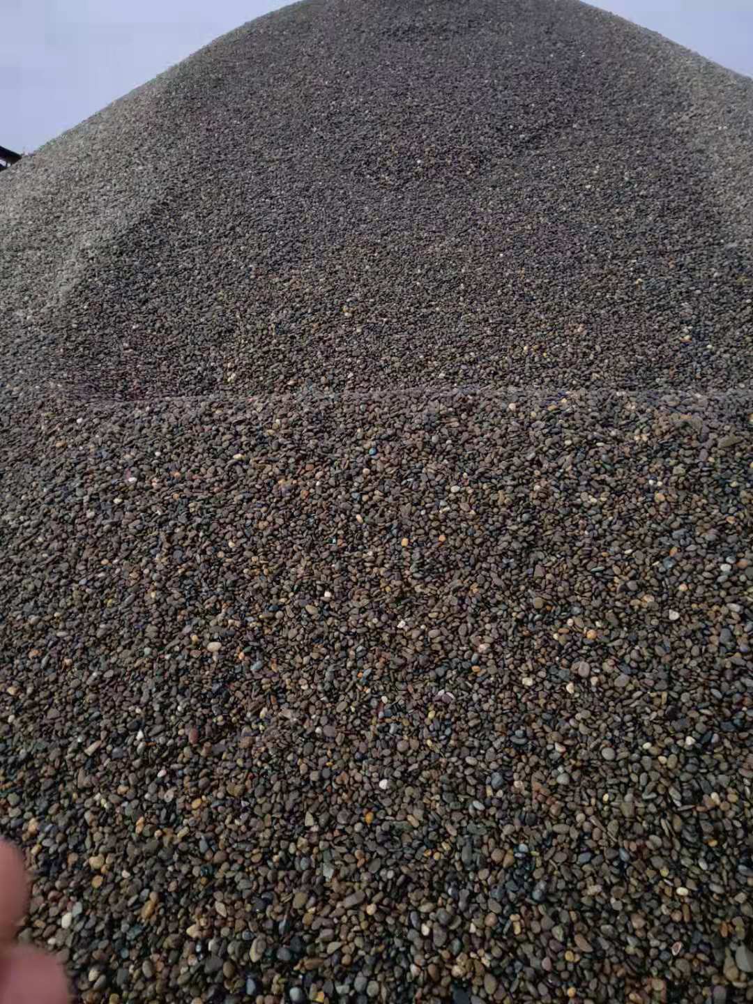 辽宁豆石鹅卵石地暖回填豆石回填地暖专用造景普通过滤地暖豆石