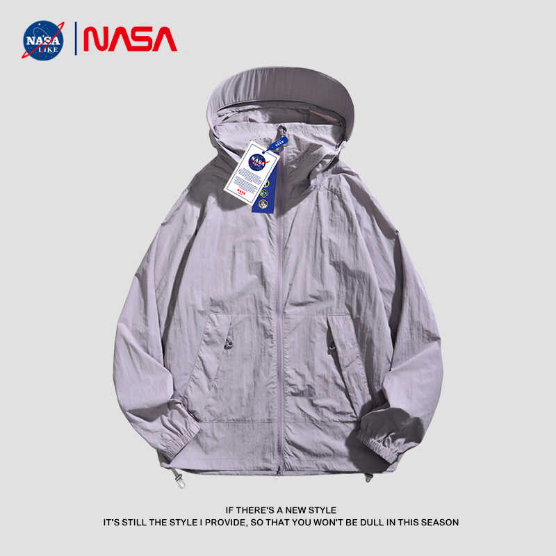 NASA联名立体裁剪双开透气轻薄UPF50+防晒衣户外休闲男女皮肤衣