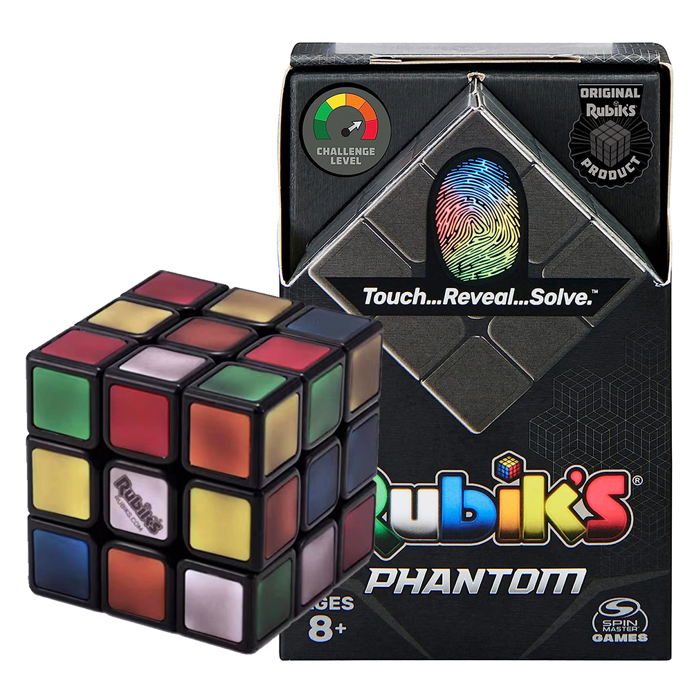 Rubiks温感应变色魔方温度变化颜色phantom三阶镀膜金属色鲁比克