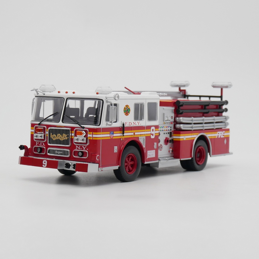 Ixo 1:43 Seagrave西格雷夫美国消防车合金汽车模型金属玩具车