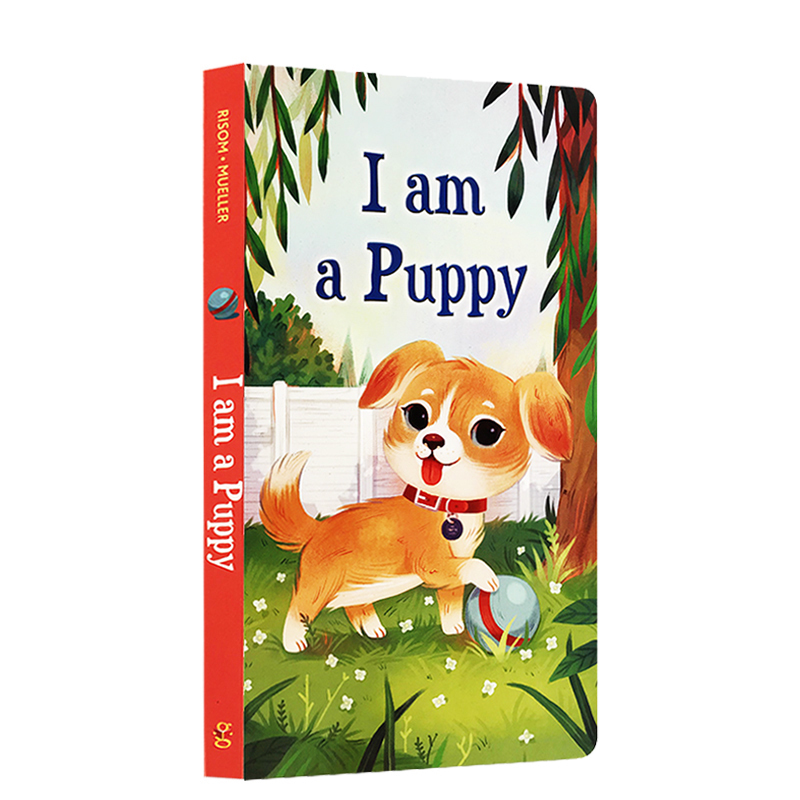 英文原版 I am a Puppy 我是一只小狗 儿童英语启蒙早教图画纸板书 经典睡前故事童书 亲子绘本 斯凯瑞我是一只兔子同系列