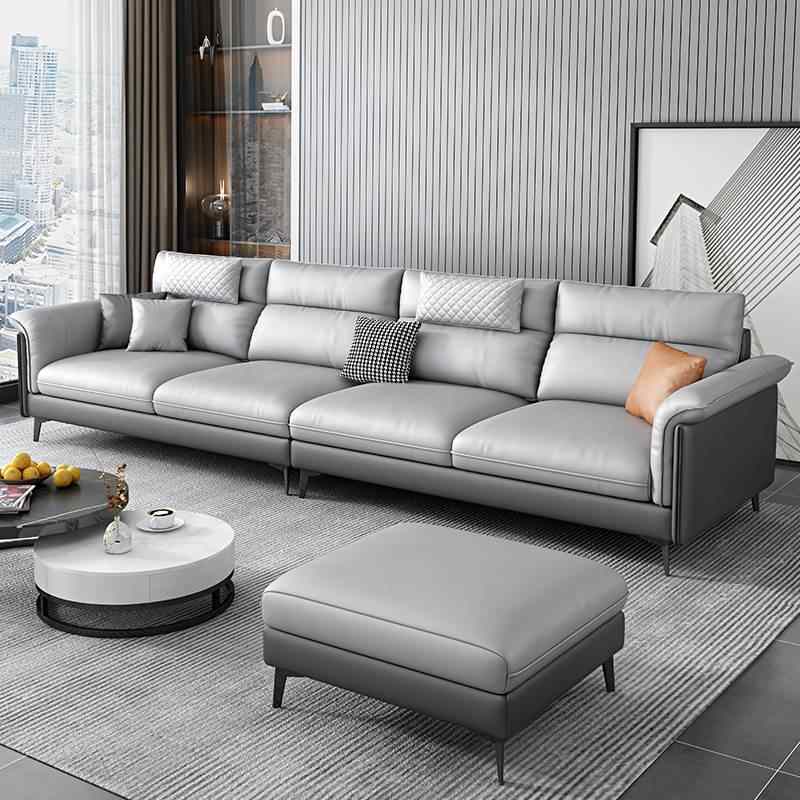 曲美家具布艺沙发客厅简约现代大小户型家具组合新款科技布乳胶轻