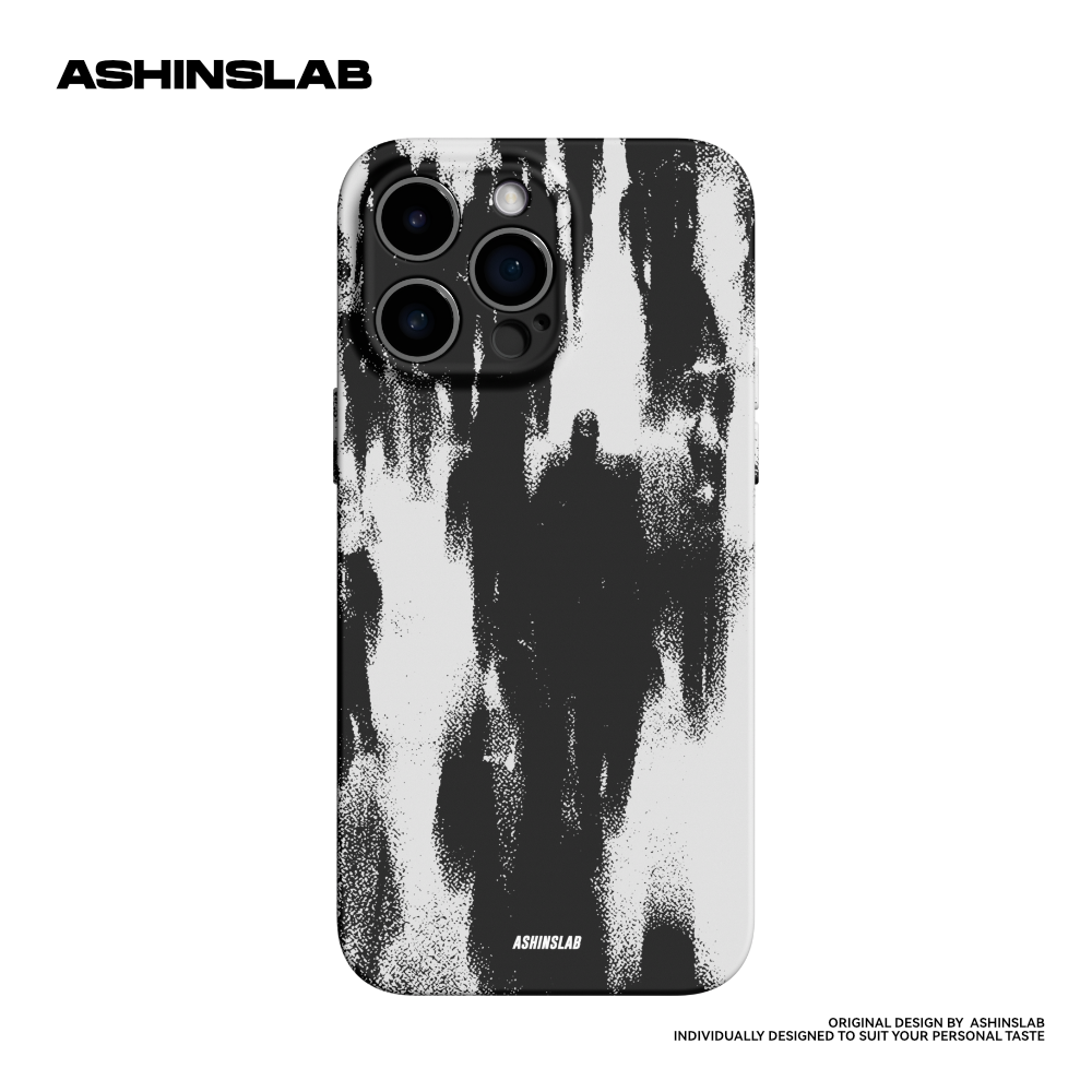 ASHINSLAB往复 适用Phone15苹果14promax手机壳新款全包软壳13小众高级感艺术12原创抽象11不撞款磨砂防摔
