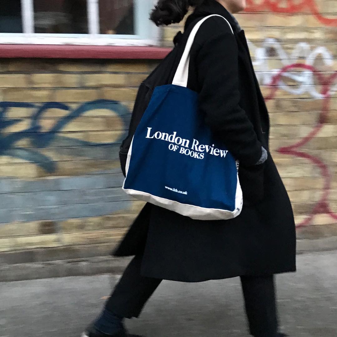 london review英国书店帆布包韩国chic布袋ins同款托特包女男