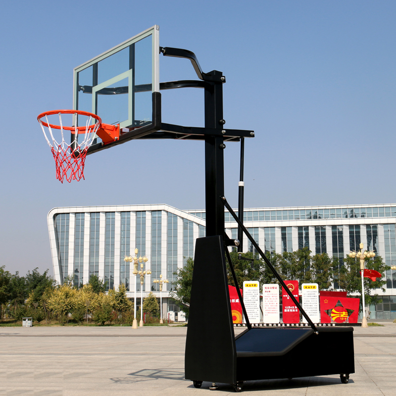 推荐室外篮球架儿童成人可升降可移动篮球架家用户外青少年标准篮