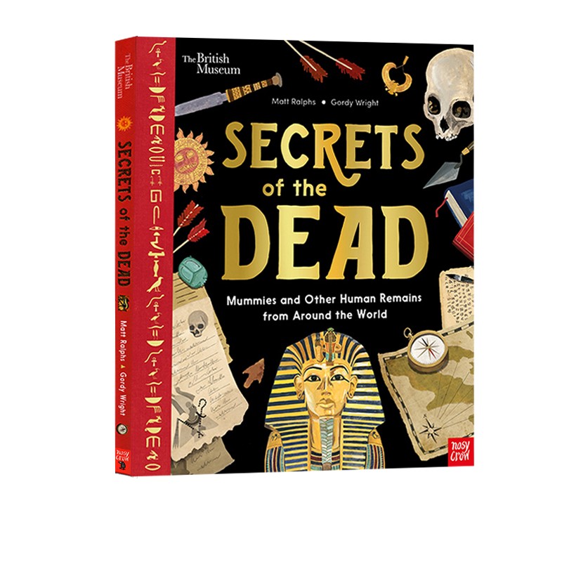 预售 英文原版 British Museum: Secrets of the Dead 精装 大英博物馆 历史人文科普绘本 大嘴鸟出品 Nosy Crow