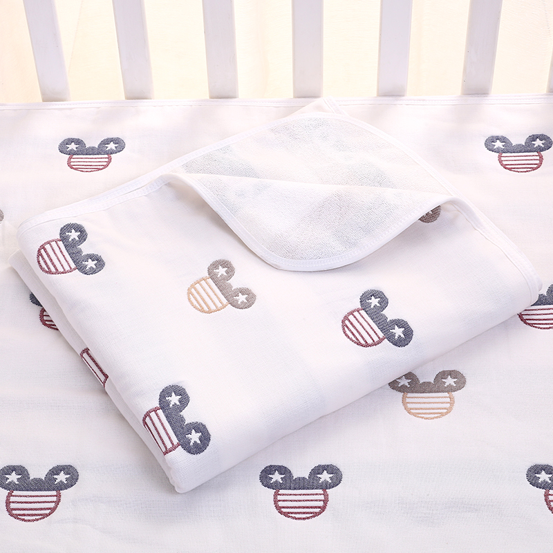新生婴儿纱布隔尿垫防水防滑床垫可洗透气竹纤维双面超大号定做